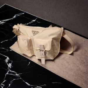Prada re-edition white nylon